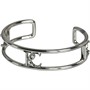 PAUL COSTELLOE Womens Alexis Cuff Bracelet Silver