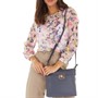 PAUL COSTELLOE Womens Neva Crossbody Bag Blue