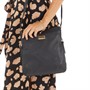 PAUL COSTELLOE Womens Lister Crossbody Bag Black