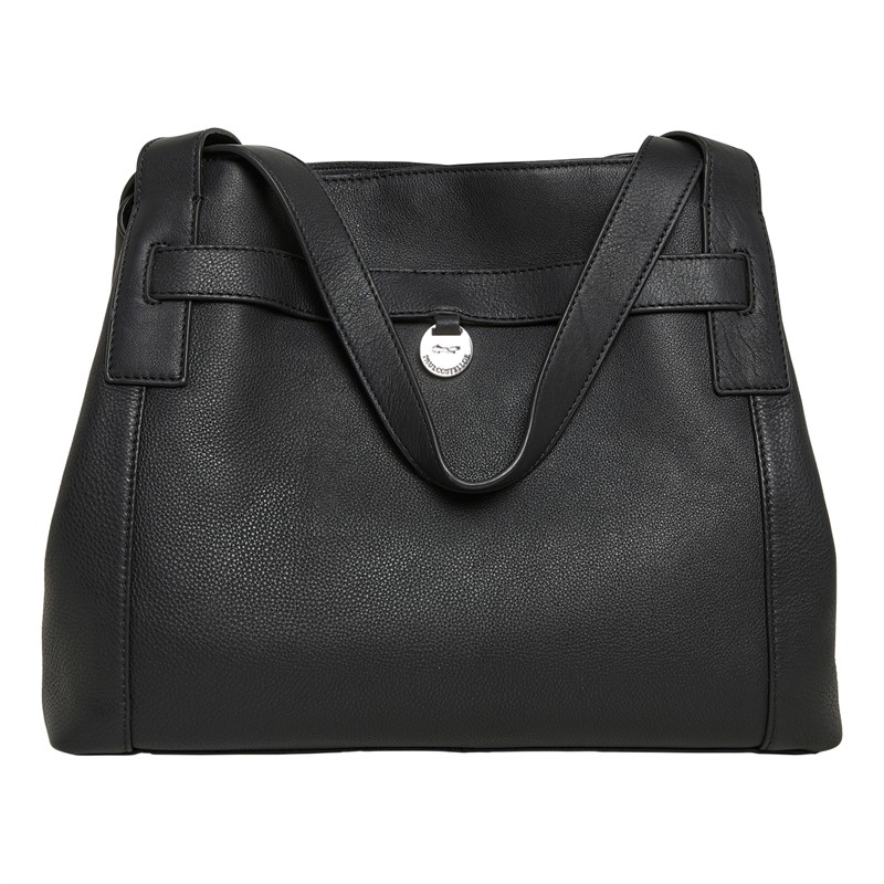 PAUL COSTELLOE Womens Donato Handbag Black