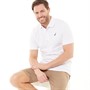 Nautica Mens Calder Polo White