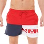 Nautica Mens Kasai 4 Swim Shorts True Red