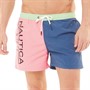 Nautica Mens Colly 4 Swim Shorts Washed Denim