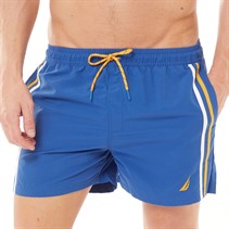 Nautica Mens Oar 4 Swim Shorts Cobalt