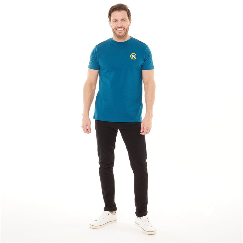 Nautica Mens Bulwark T-Shirt Teal