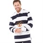 Nautica Mens Scholes Rugby Shirt White