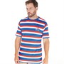 Nautica Mens Competition Jonah T-Shirt Red/Blue