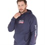 Nautica Mens Competition Tierra Hoodie Dark Navy