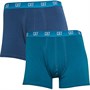 CR7 Mens Two Pack Cottton Boxers Titan/Exotic Plume