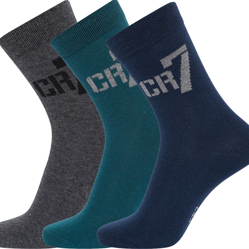 CR7 Kinderen Sokken 3-Pack Multicolor