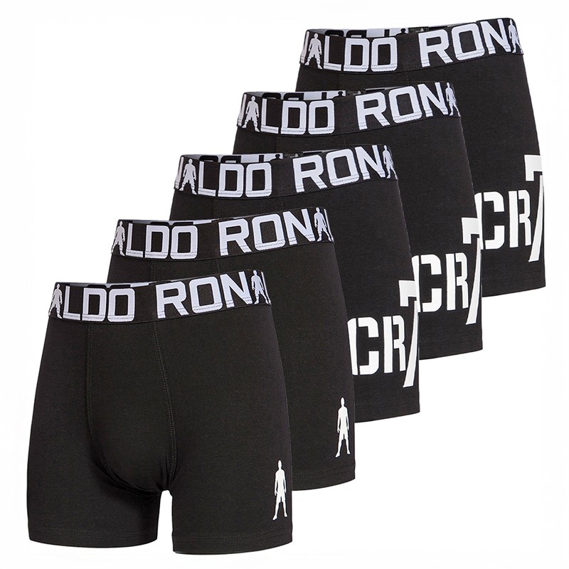 Cr7 Junge Fünferpack Slips Schwarz