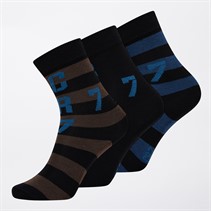 CR7 Børne tre par sokker Multicolour