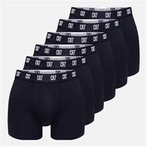 CR7 Heren Basic Six Pack Slips Zwart
