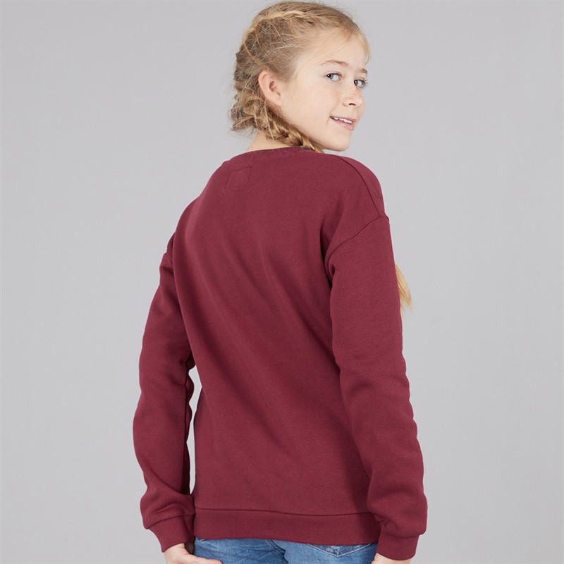 Guess Girls Sweatshirt Ballroom Red