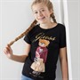 Guess Girls Stretch Jersey T-Shirt Jet Black A996
