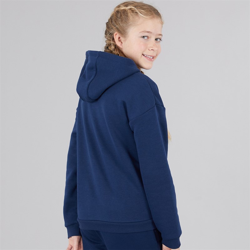 Guess Girls Oversized Hoodie Secret Blue