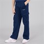 Guess Girls Fleece Regular Cargo Pants Secret Blue