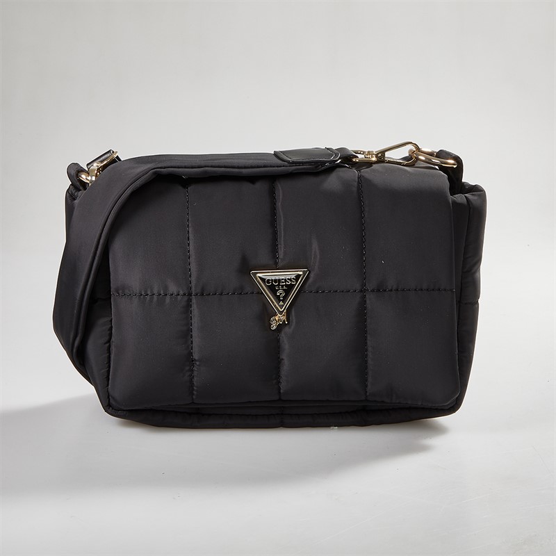 Guess Girls Puffy Crossbody Bag Jet Black A996