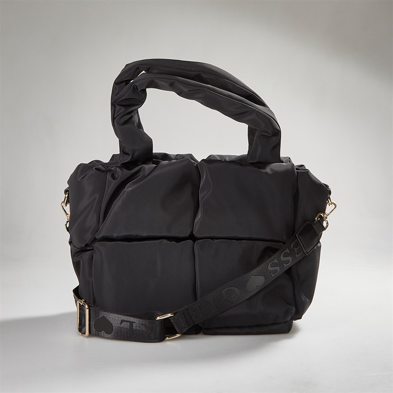 Guess Girls Puffy Bag Jet Black A996