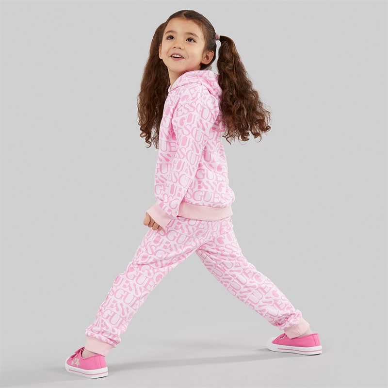 Guess Mädchen Hoodie Logo Fuchsia