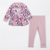 Guess Infant Girls Tracksuit Sticker Collage