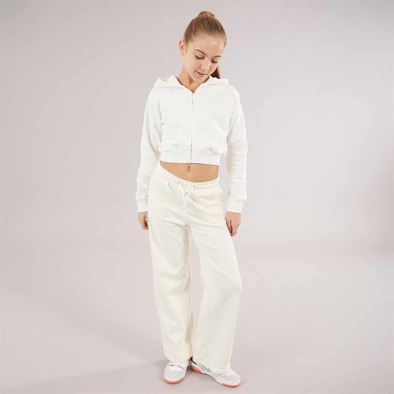 Guess Mädchen Hoodie Cream White