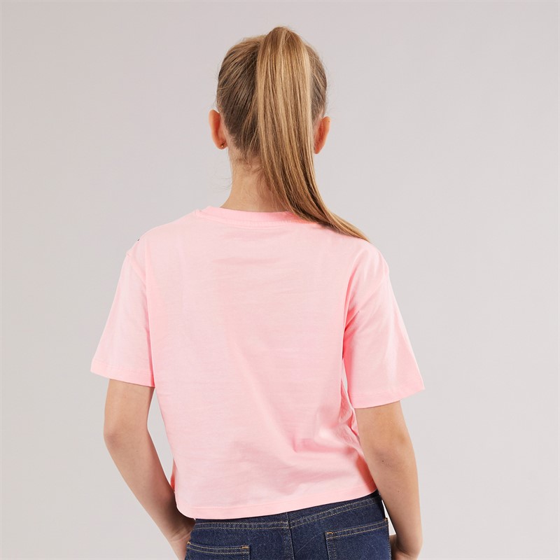 Guess Mädchen T Shirt Cotton Candy Pink