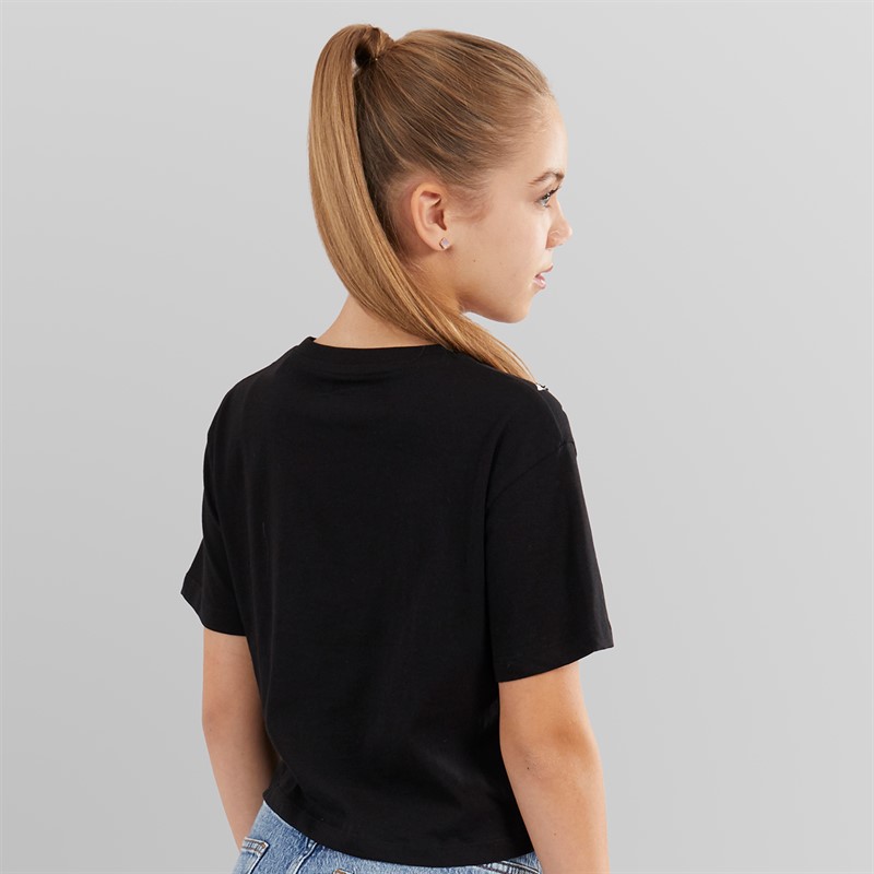 Guess Mädchen T Shirt Jet Black A996