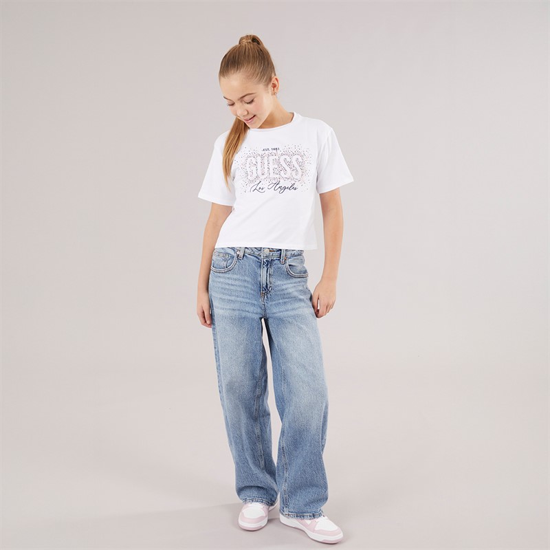 Guess Girls T-Shirt Pure White