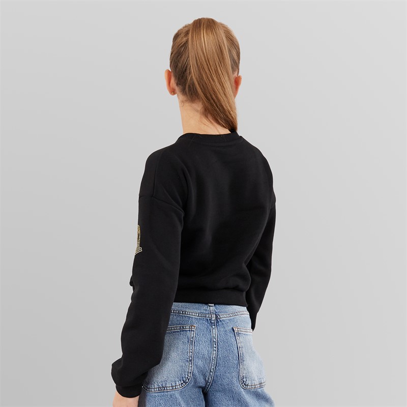 Guess Girls Sweatshirt Jet Black A996