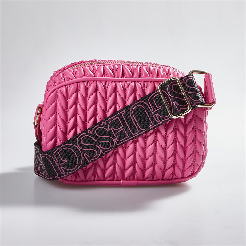 Guess Girls Quilted Bag Raspberry Slush