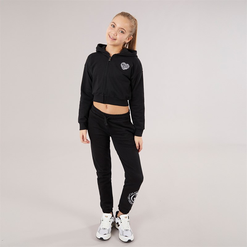 Guess Girls Joggers Jet Black A996