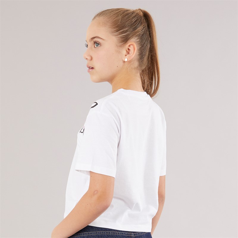 Guess Mädchen T Shirt Pure White