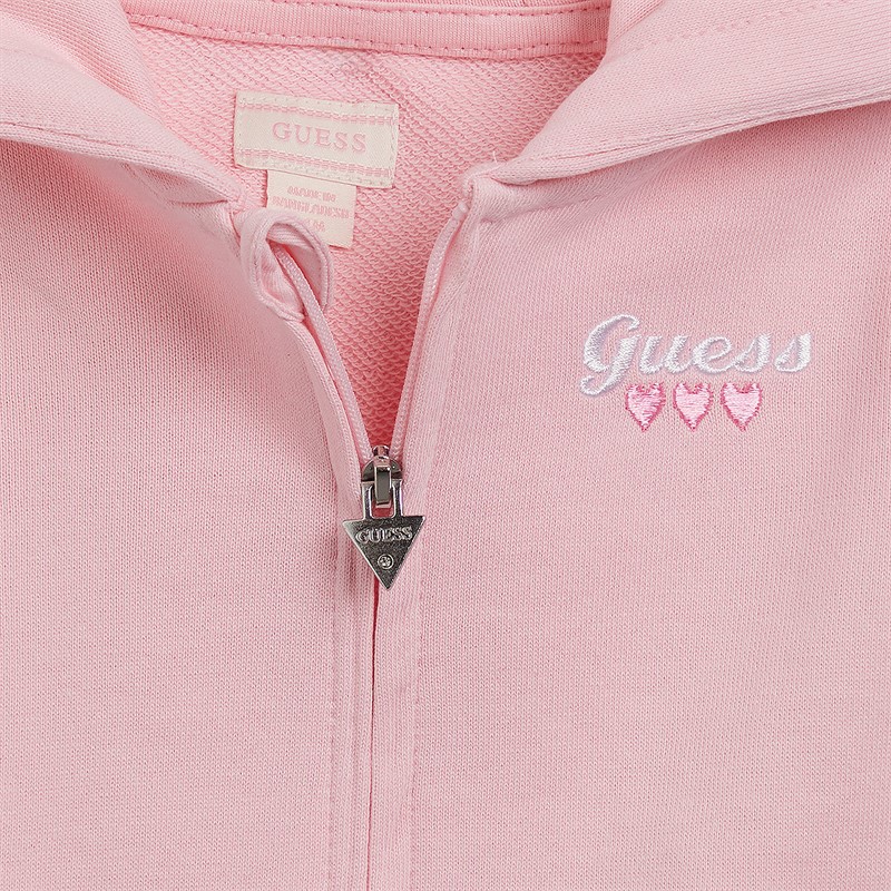 Guess Infant Girls Tracksuit Cotton Candy Pink