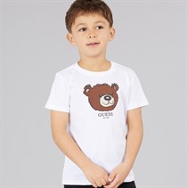 Guess Jongens T-shirt Pure White