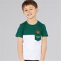 Guess T-shirt dla chłopca kolor Throwback Green