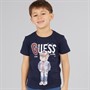 Guess T-shirt dla chłopca kolor Smart Blue