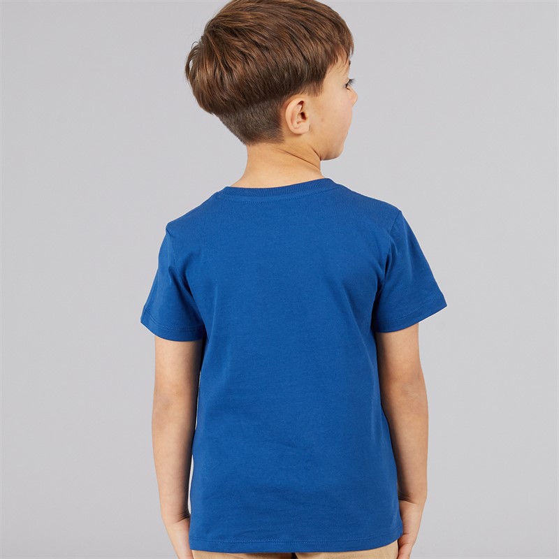 Guess Junge T Shirt Blue Lily