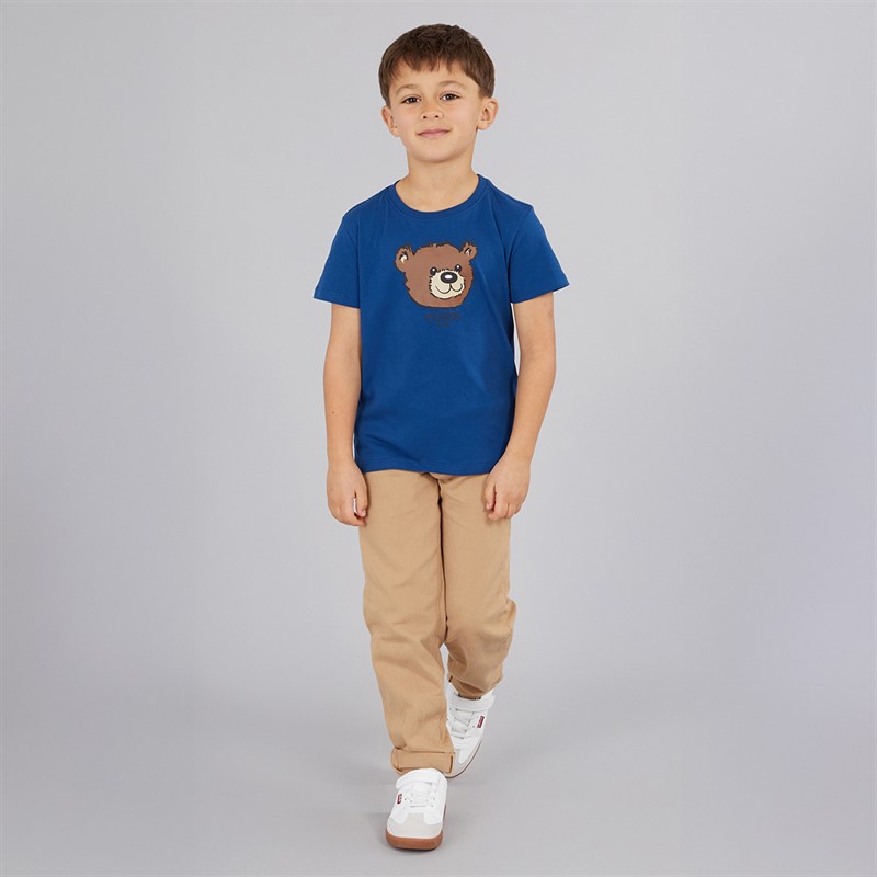 Guess Junge T Shirt Blue Lily