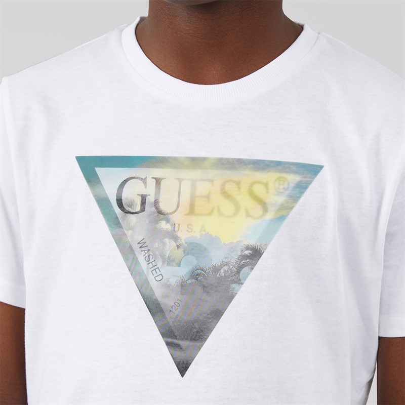 Guess Junge T-Shirt Pure White
