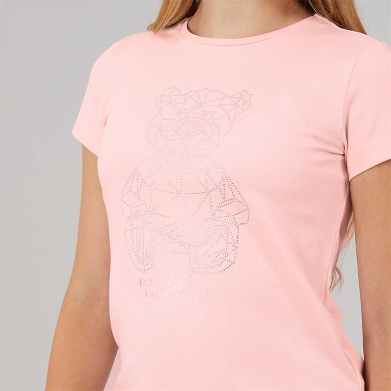 Guess Girls Minime T-Shirt Dream Pink