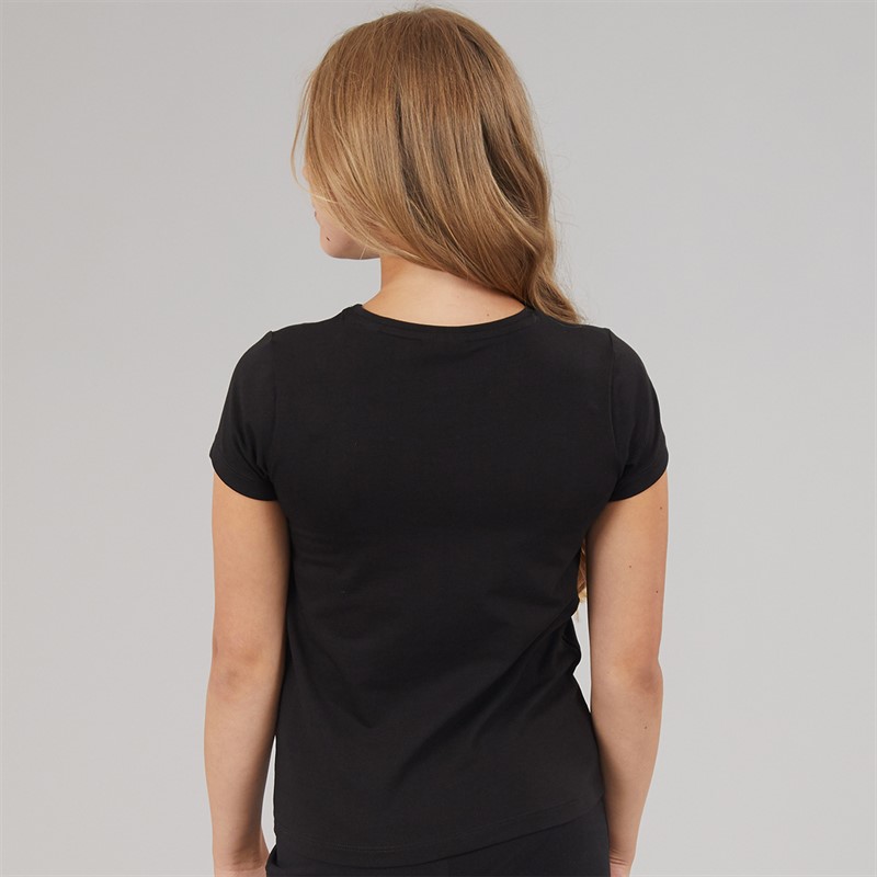 Guess Girls Minime T-Shirt Jet Black A996