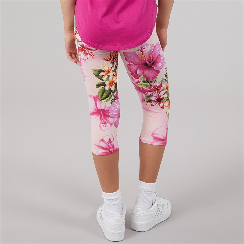 Guess Piger capri leggings Hibiscus Oasis