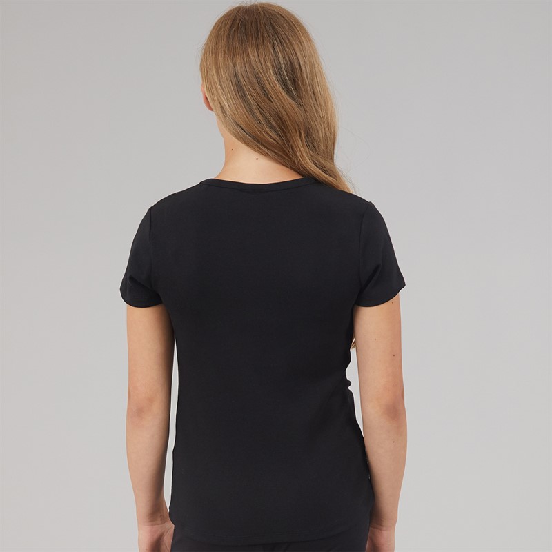 Guess Girls Minime T-Shirt Jet Black A996