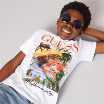Guess Junge T Shirt Pure White