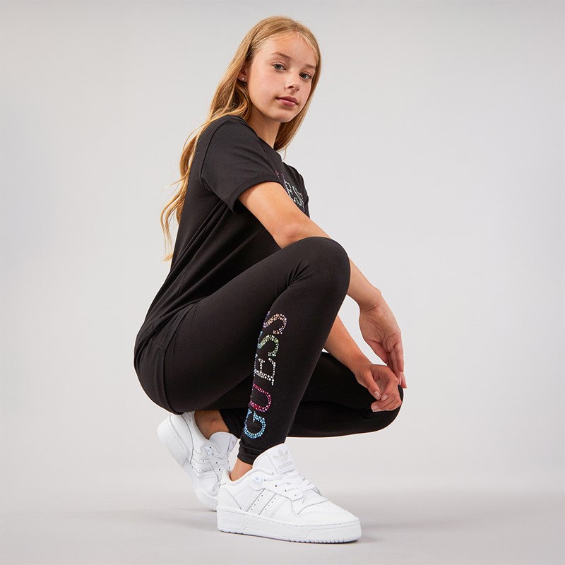 Guess Girls Leggings Jet Black A996