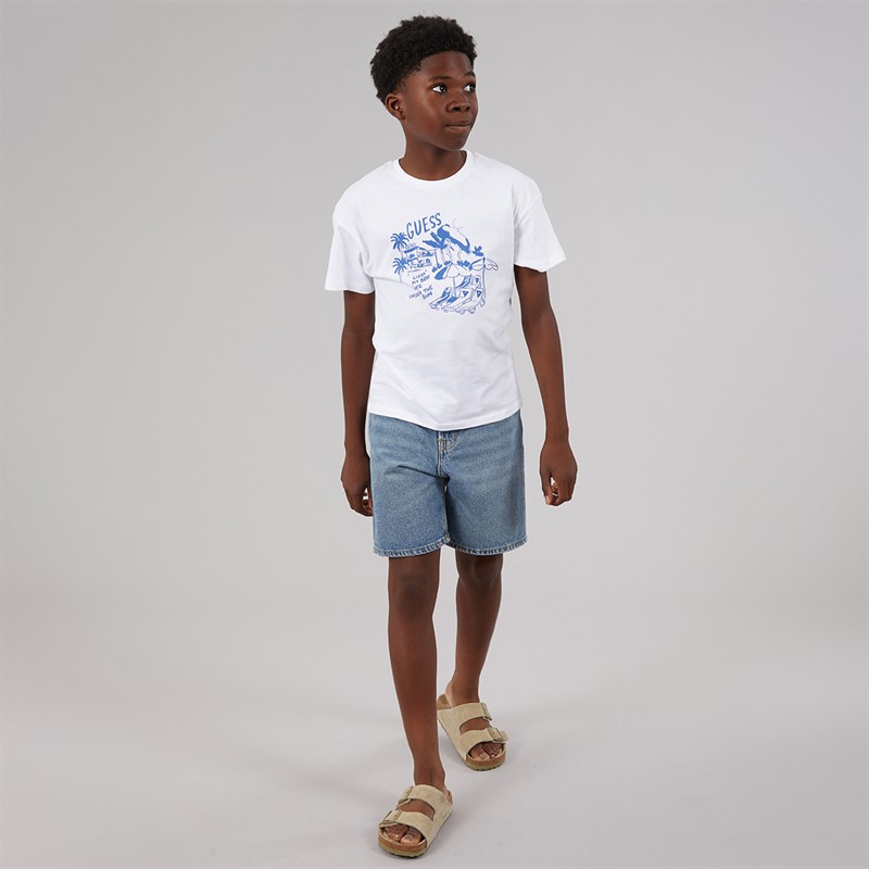 Guess Junge T-Shirt Pure White