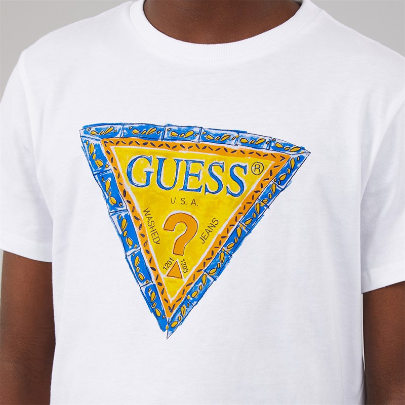 Guess Boys T-Shirt Pure White