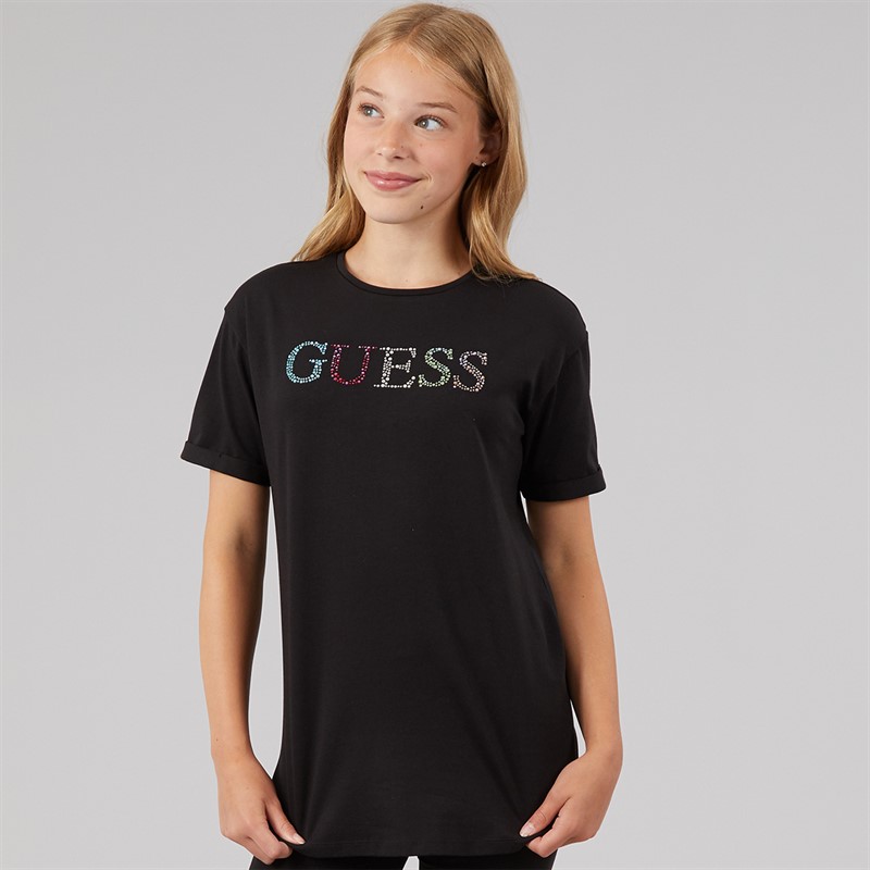 Guess Girls T-Shirt Jet Black A996