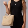 Guess Girls Debossed Tote Bag Summer Clay